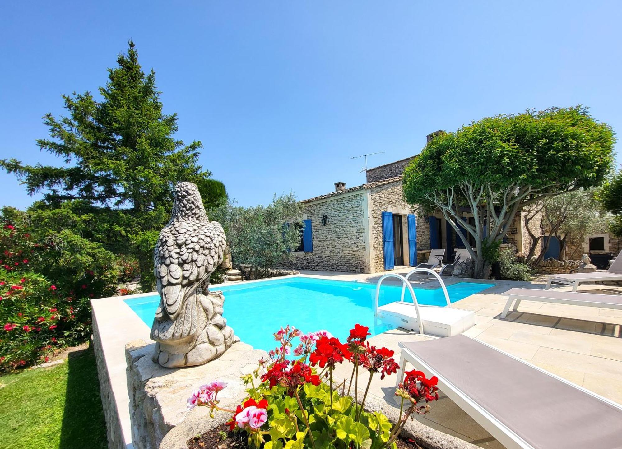 "La Massette Du Cheval Blanc" Villa De Caractere En Pierre LʼIsle-sur-la-Sorgue Εξωτερικό φωτογραφία
