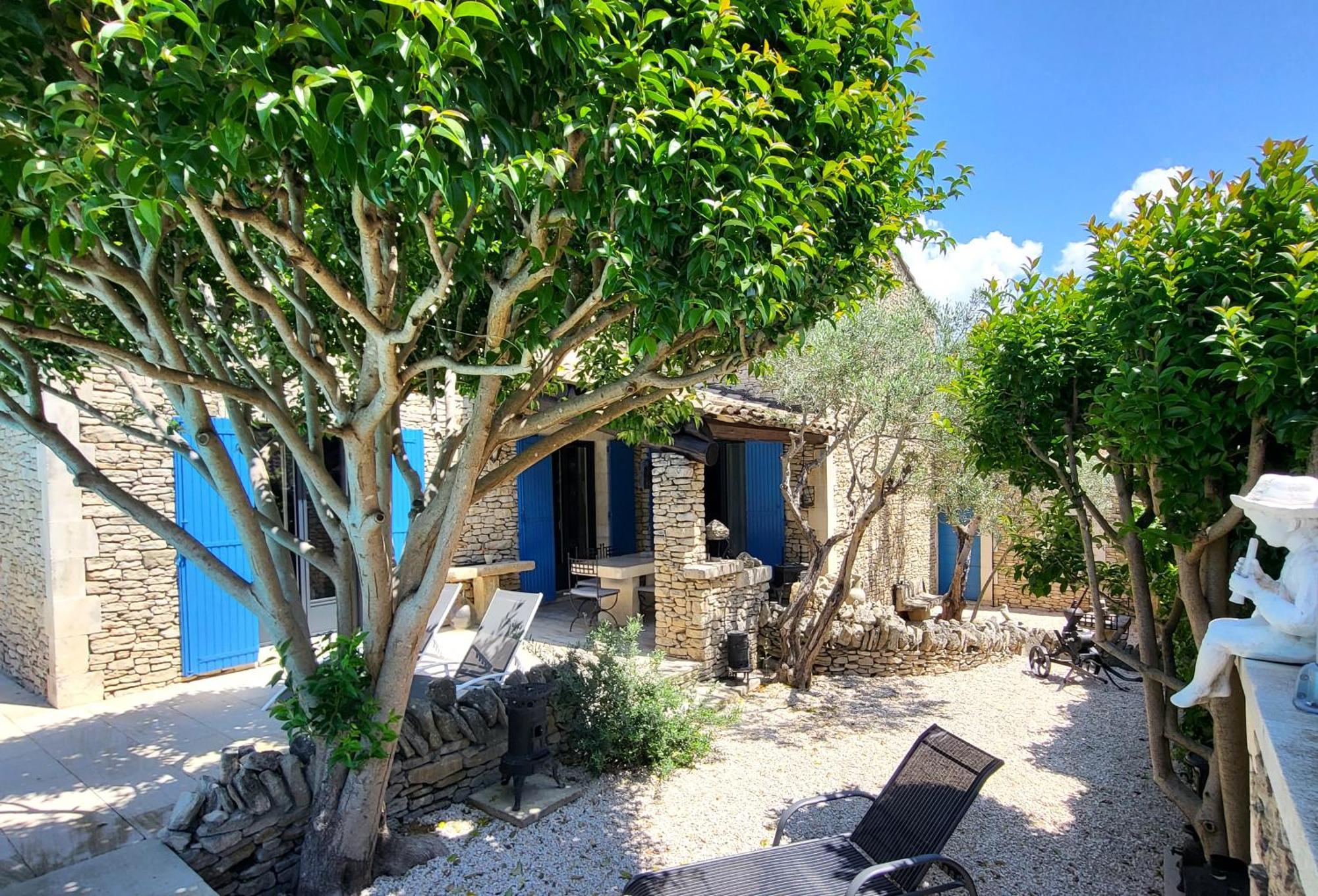"La Massette Du Cheval Blanc" Villa De Caractere En Pierre LʼIsle-sur-la-Sorgue Εξωτερικό φωτογραφία