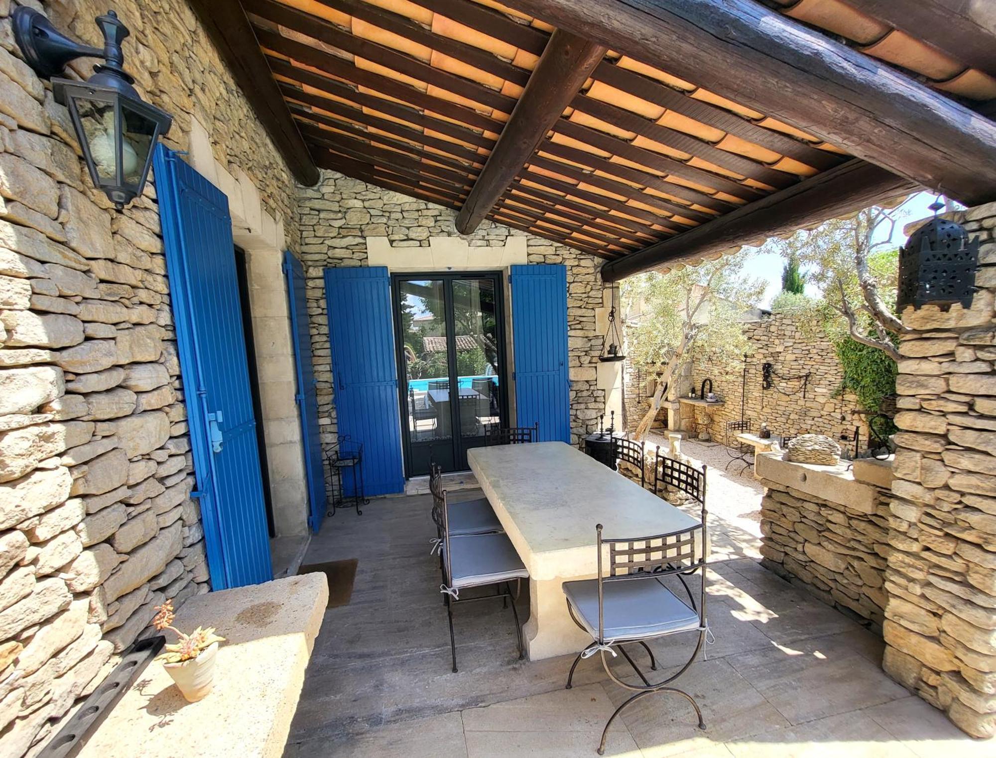 "La Massette Du Cheval Blanc" Villa De Caractere En Pierre LʼIsle-sur-la-Sorgue Εξωτερικό φωτογραφία