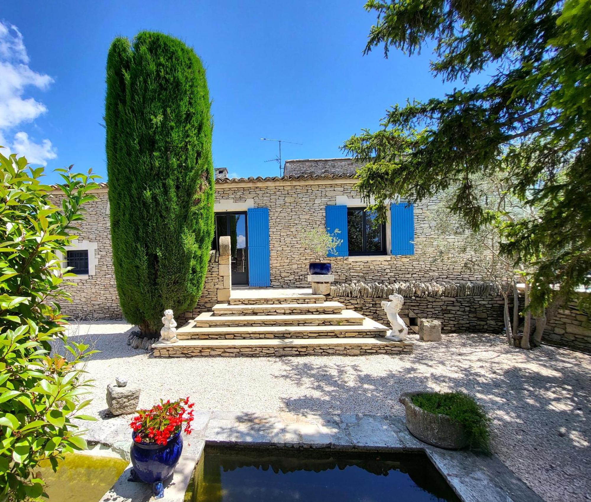 "La Massette Du Cheval Blanc" Villa De Caractere En Pierre LʼIsle-sur-la-Sorgue Εξωτερικό φωτογραφία